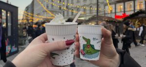 Svařák na vánočních trzích